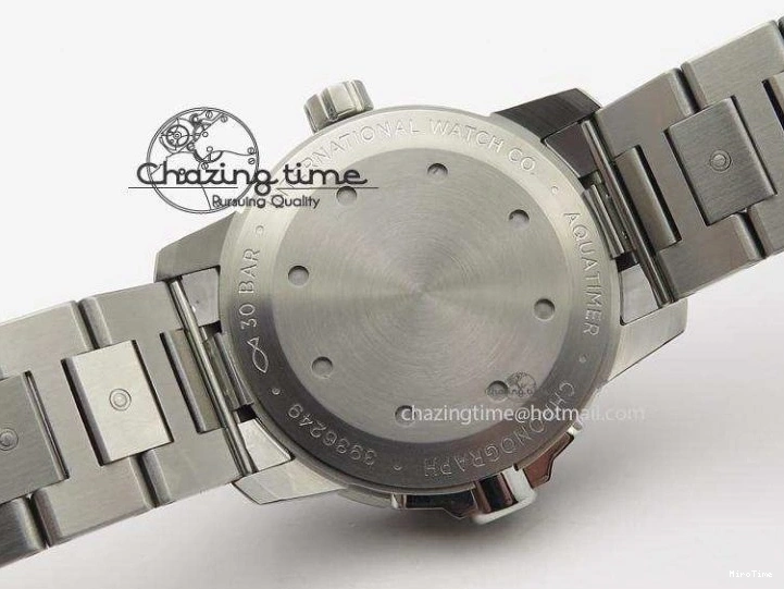 MIROTIME 0720 UrbanStyle Aquatimer Automatic IW329002 V6F 1:1 Best Edition Black Dial On SS Bracelet MIYOTA 7317